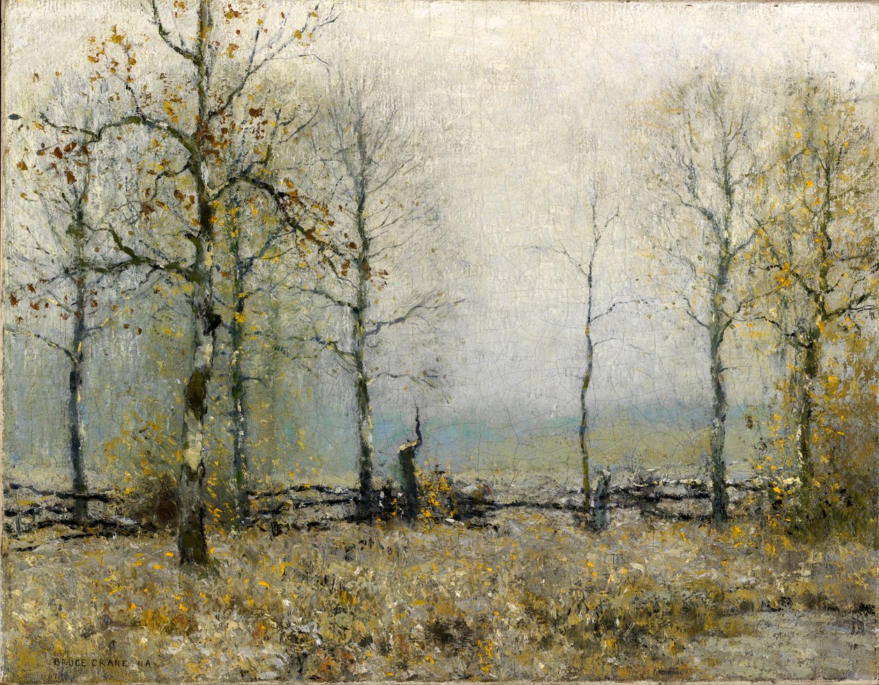 La temporada de otoño de Bruce Crane