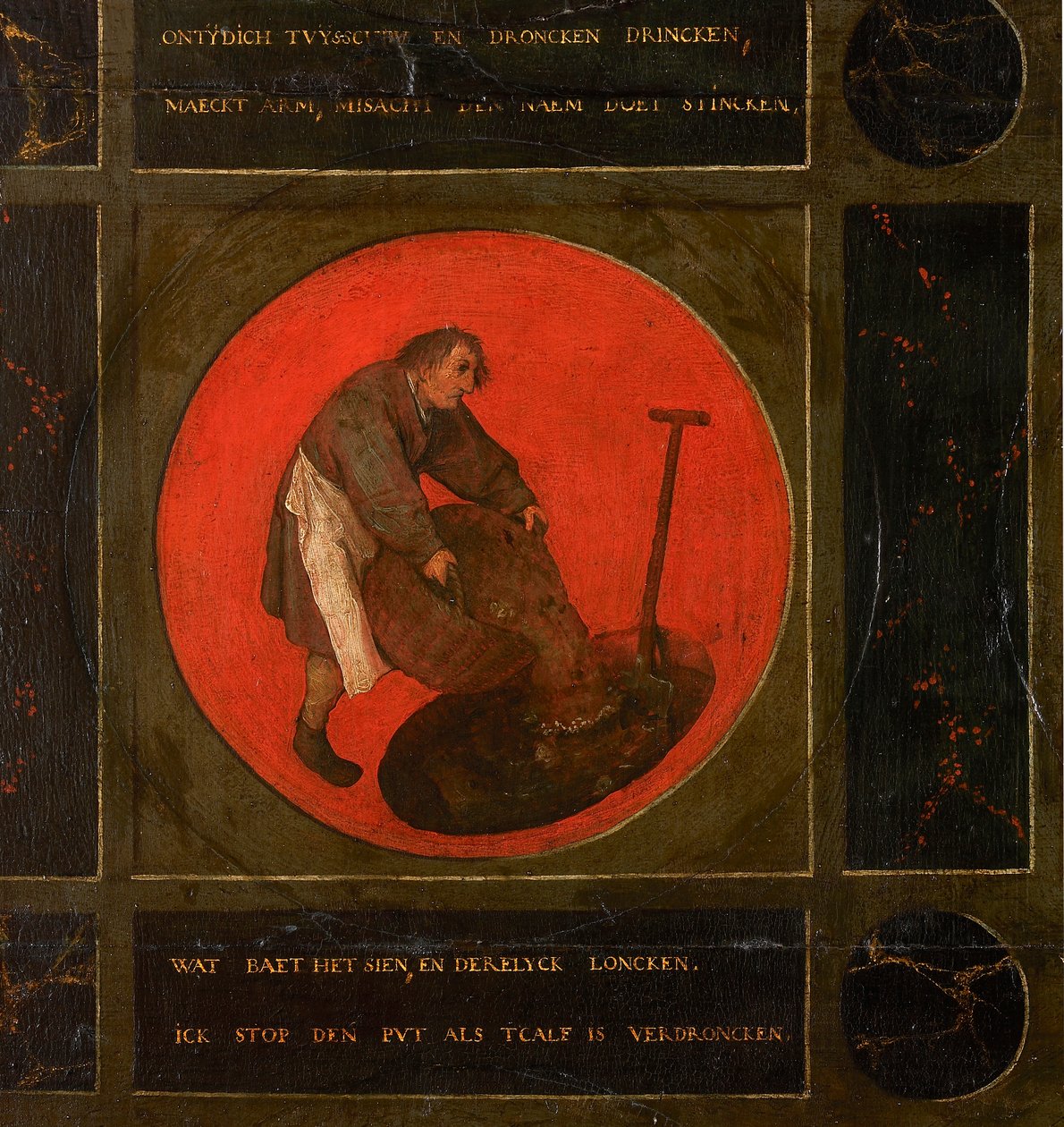 Doce proverbios, 1558 de Bruegel