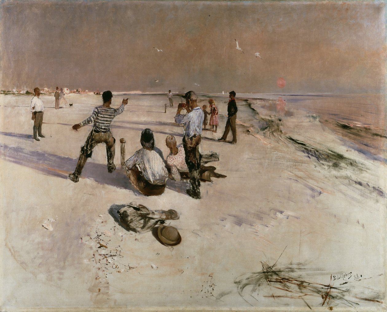 Hombres trabajando de Bruno Andreas Liljefors
