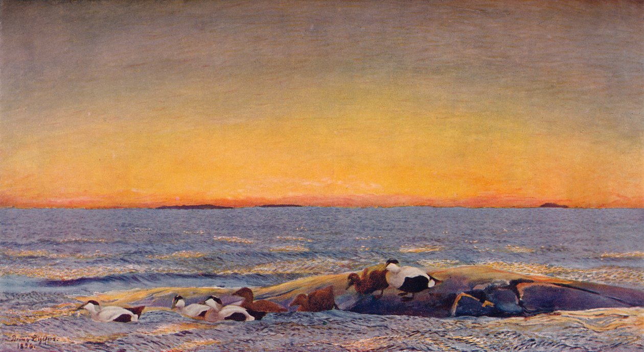 Amanecer, 1896 de Bruno Andreas Liljefors