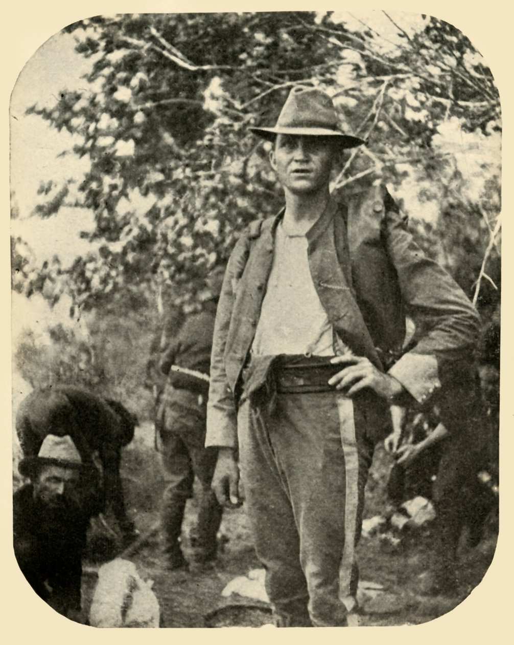 Teniente Day, K Troop Rough Riders...Guerra Hispanoamericana, junio 1898, 1899 de Burr McIntosh