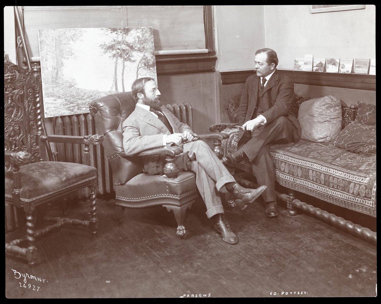 Artistas Parsons y Ed Pottest, 1907 de Byron Company