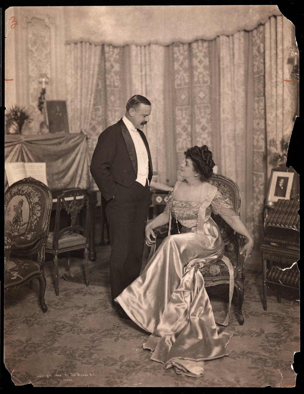 Mr. y Mrs. George Gould, 1908 de Byron Company