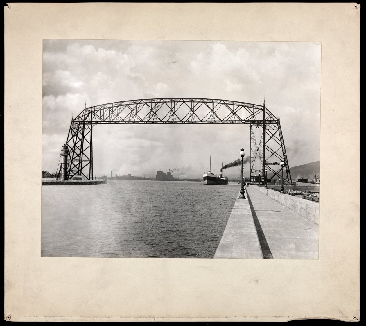 Construcción del Canal de Panamá, 1912 o 1913 (impresión de gelatina de plata) de Byron Company