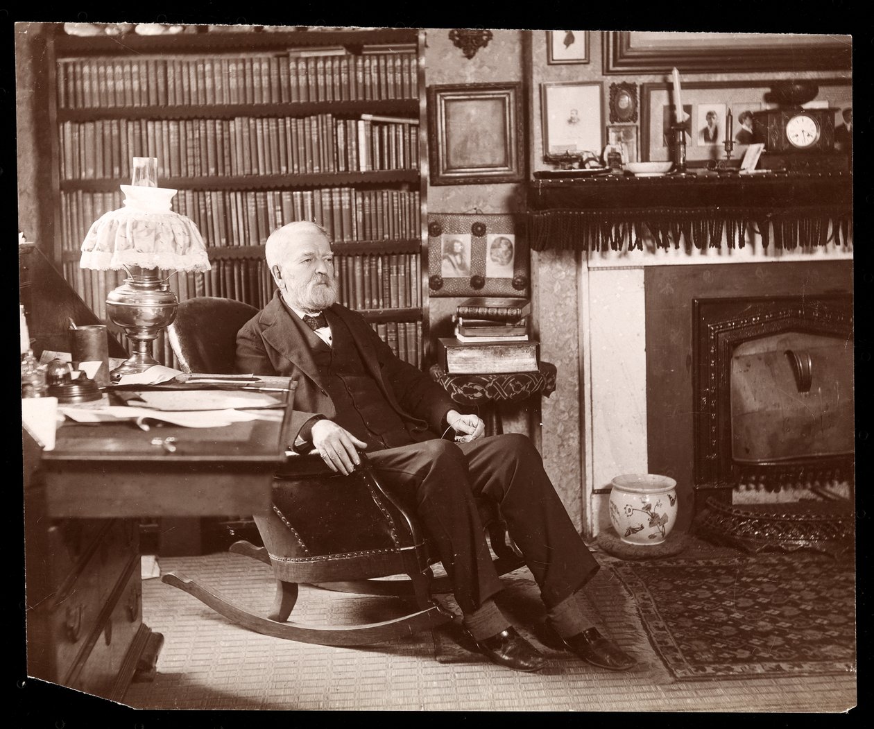 Retrato del autor Lorimer Stoddard, Nueva York de Byron Company