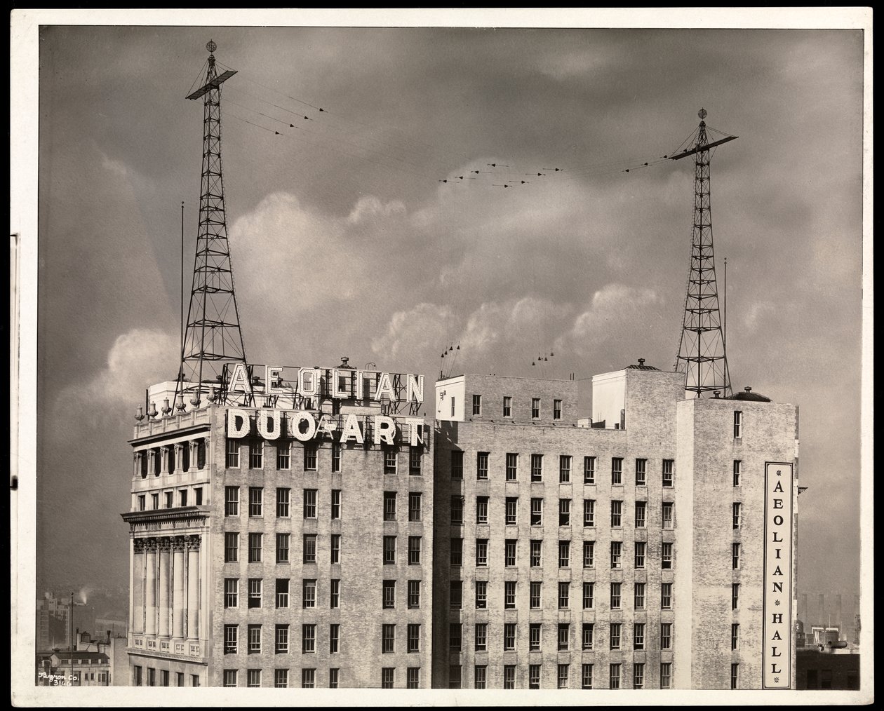 El edificio Aeolian, 29 West 42nd Street, Nueva York, 1923 de Byron Company
