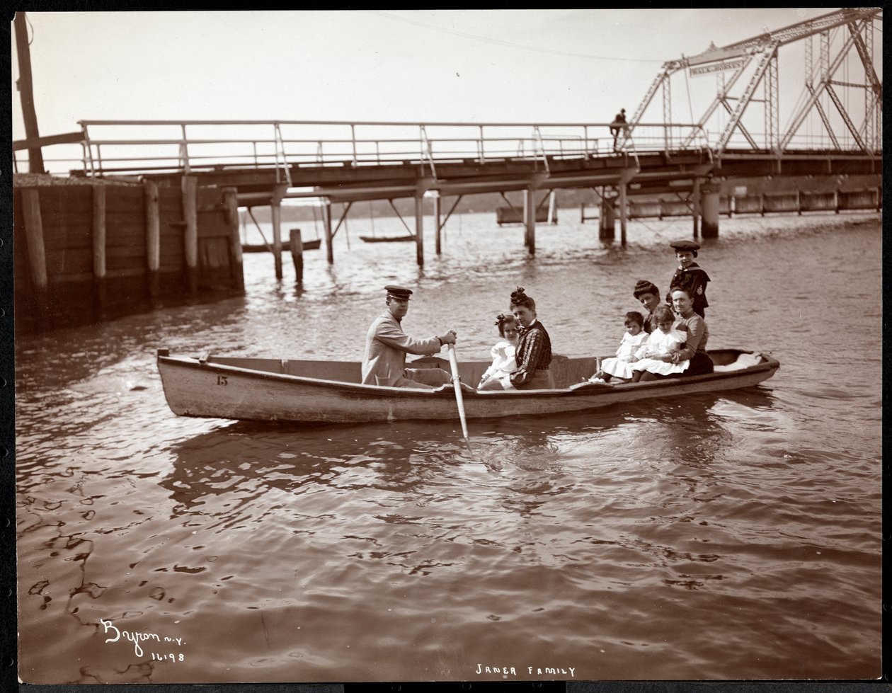La familia Janer, 1903 de Byron Company