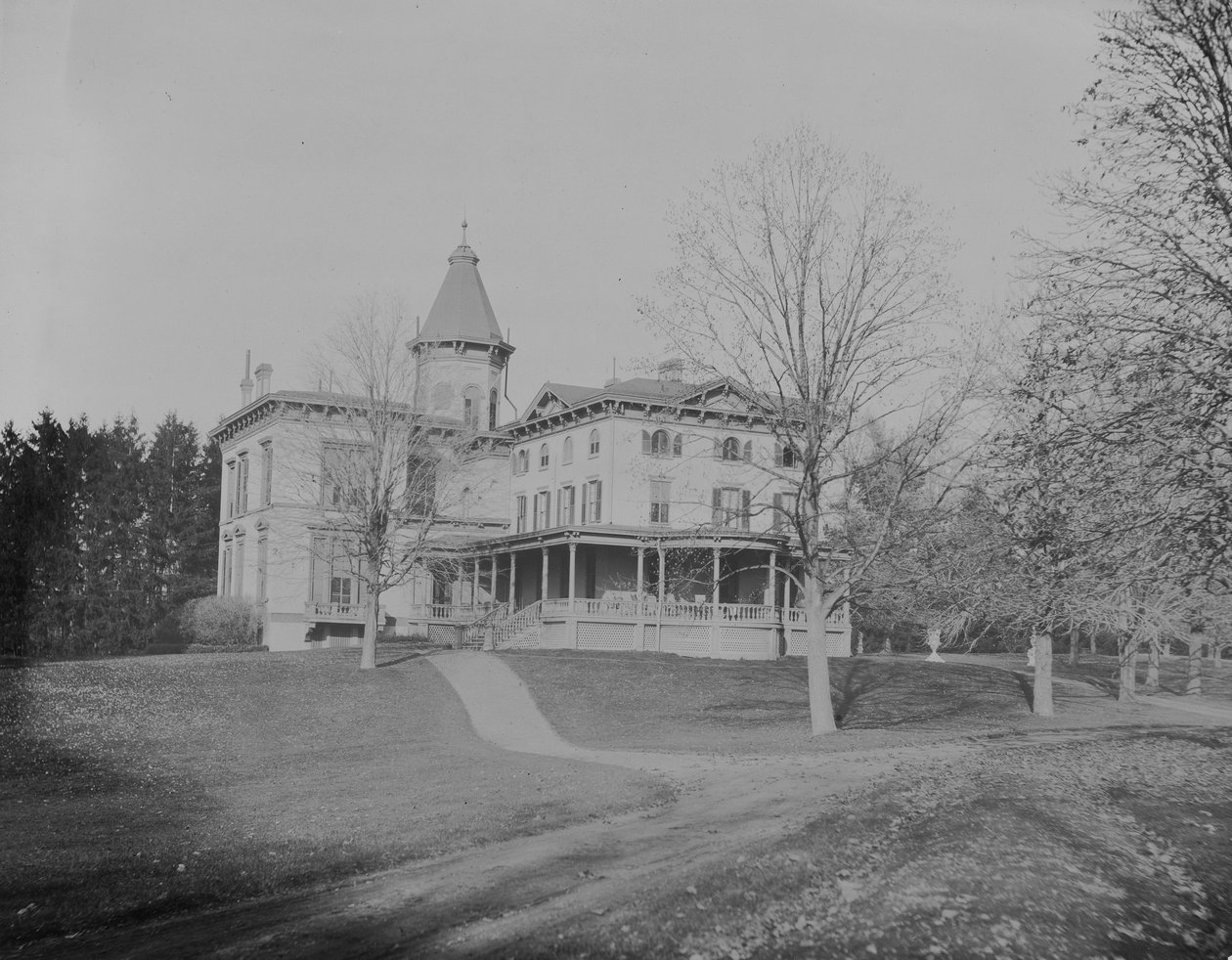 La residencia de John Jacob Astor en Rhinecliff, Nueva York, 1893-94 de Byron Company