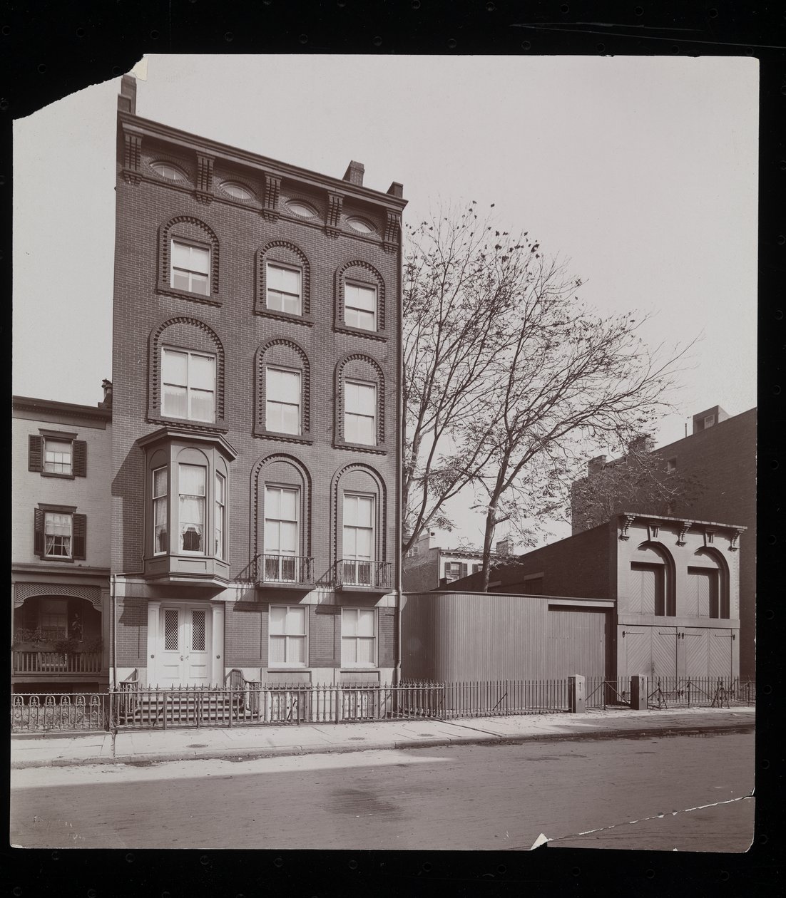 La residencia de la Srta. Dodd, Nueva York, 1898 de Byron Company