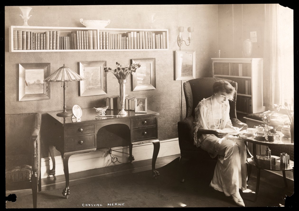 Crystal Herne, c.1905 de Byron Company