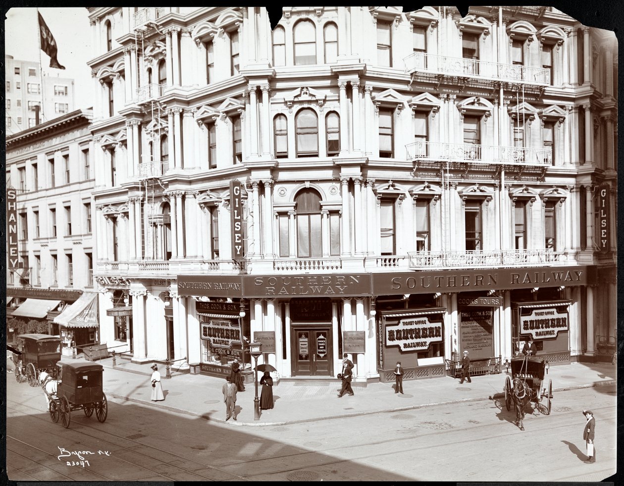Gilsey House, Broadway y 29th Street, Nueva York, 1906 de Byron Company
