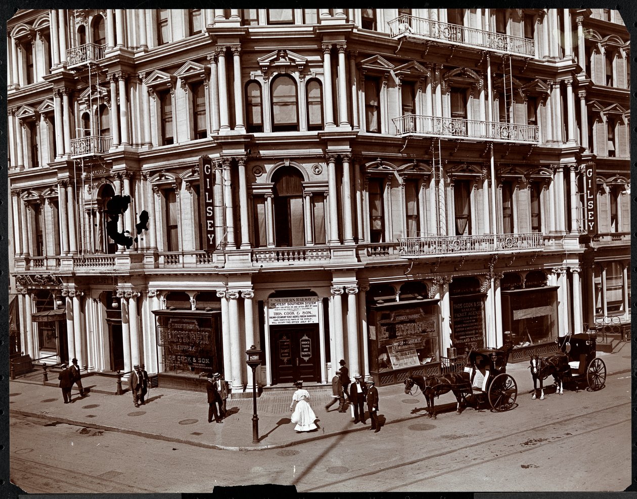Gilsey House, Broadway y 29th Street, Nueva York, c.1905 de Byron Company