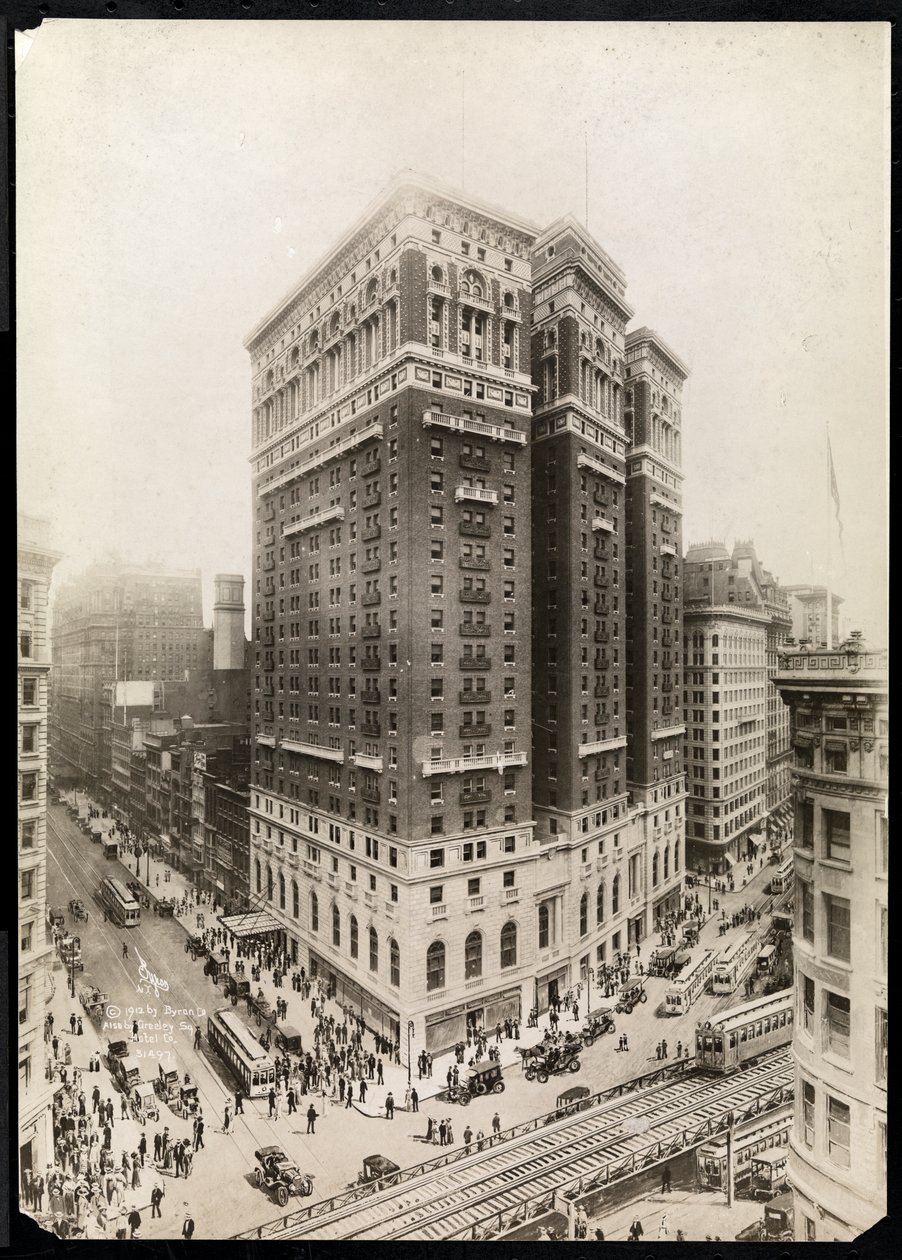 Hotel McAlpin, Calle 34 y Broadway, Nueva York, 1912 de Byron Company