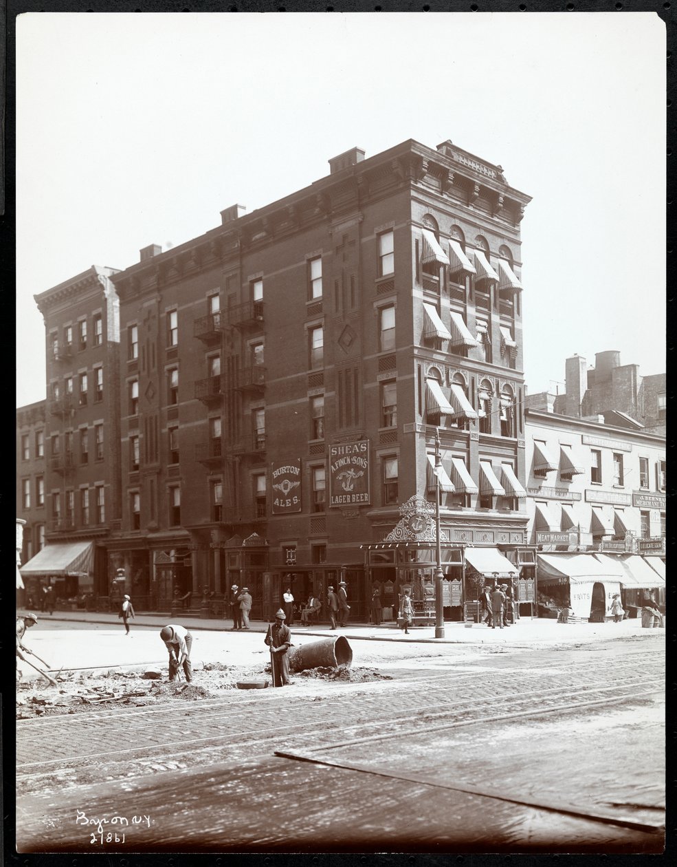 Hotel Shea, 618 8th Avenue, Nueva York, 1906 de Byron Company