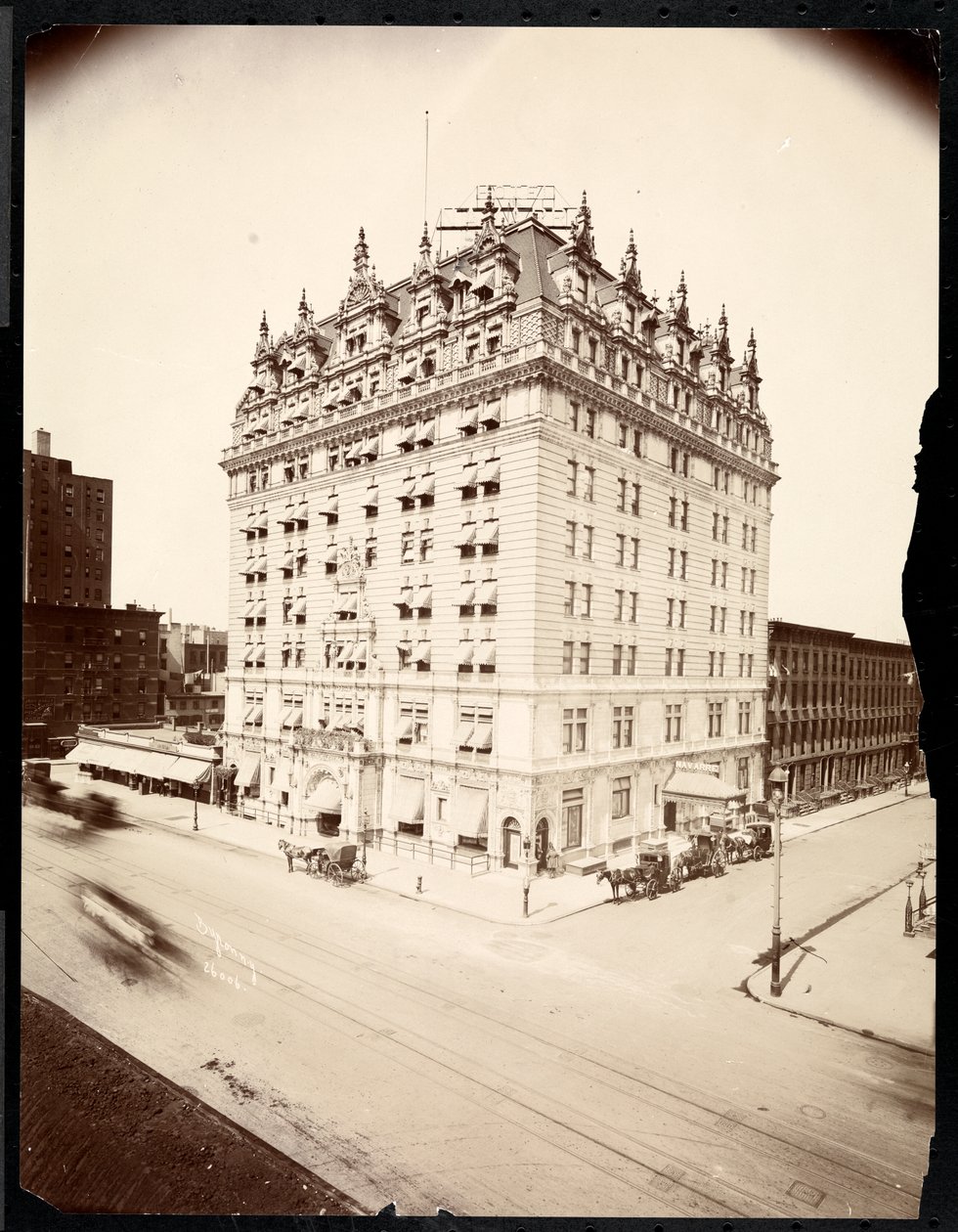 El Hotel Navarre, 7ª Avenida y Calle 38, Nueva York, 1908 de Byron Company
