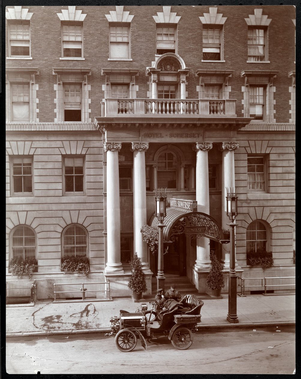 El Hotel Somerset, 150 West 47th Street, Nueva York, 1904 de Byron Company