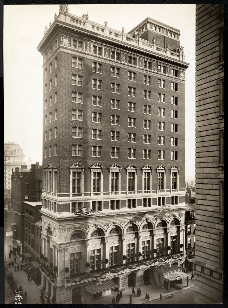 El Hotel Ritz-Carlton, Filadelfia, 1913 de Byron Company