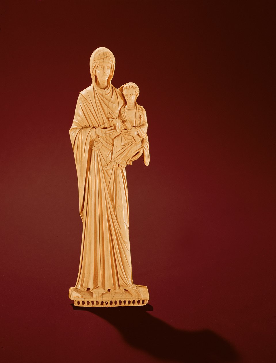 Virgen y Niño de Byzantine