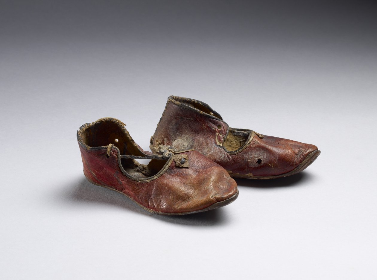 Un par de zapatos de niño de Byzantine Period, Egyptian