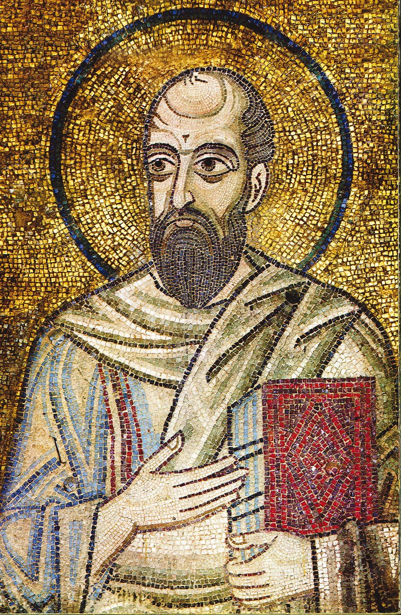 El Apóstol Pablo (detalle) de Byzantine Byzantine