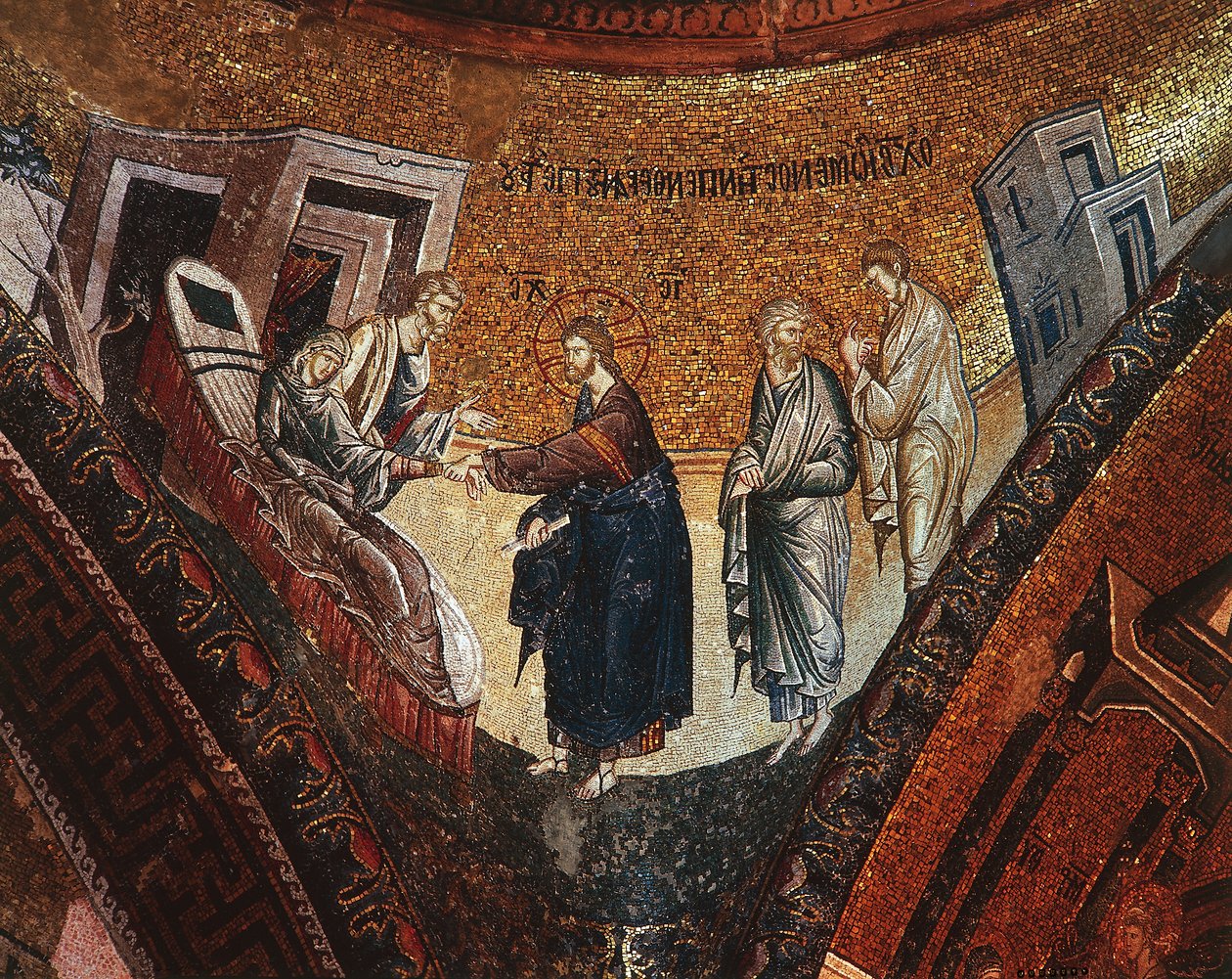 La muerte de la Virgen de Byzantine Byzantine