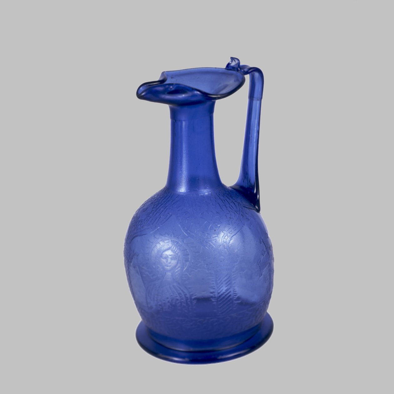 Jarra de vino Oenochoe, siglo III-IV de Byzantine Byzantine