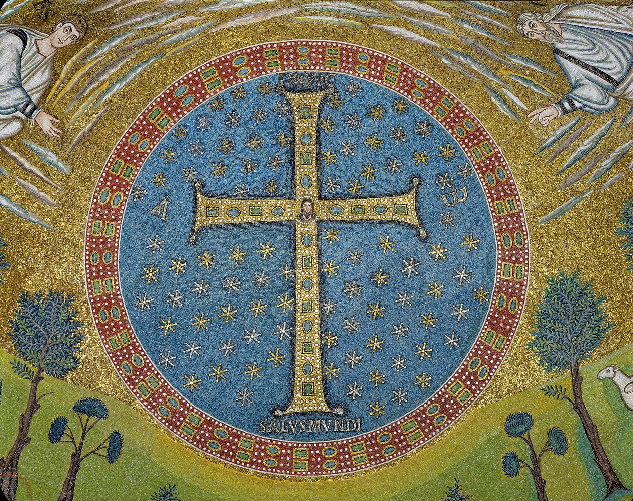 Crux gemmata de Byzantine School
