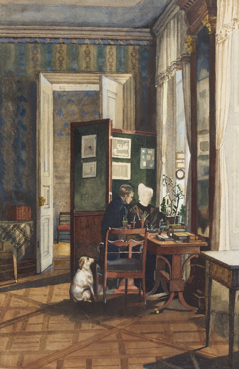 Una Habitación en el Palacio Reuss, Dresde de C. M. Fredro