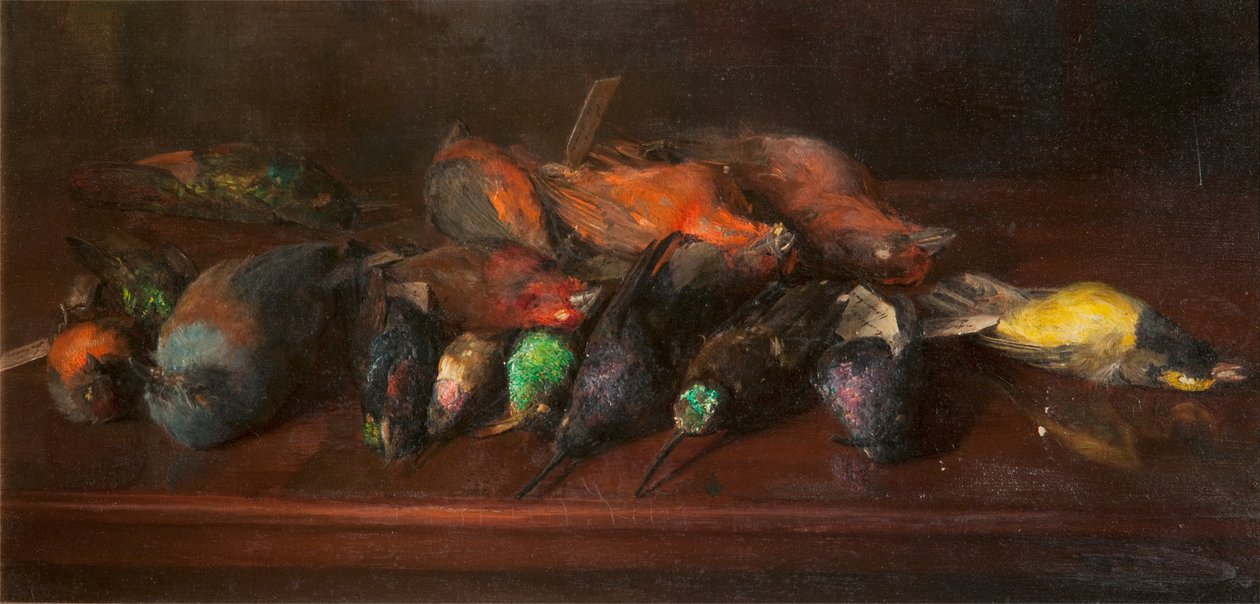 En el taxidermista de C. M. Wood