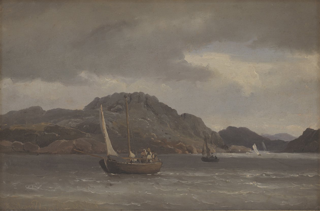 Los Skerries en Marstrand, Suecia de C.F. Sørensen