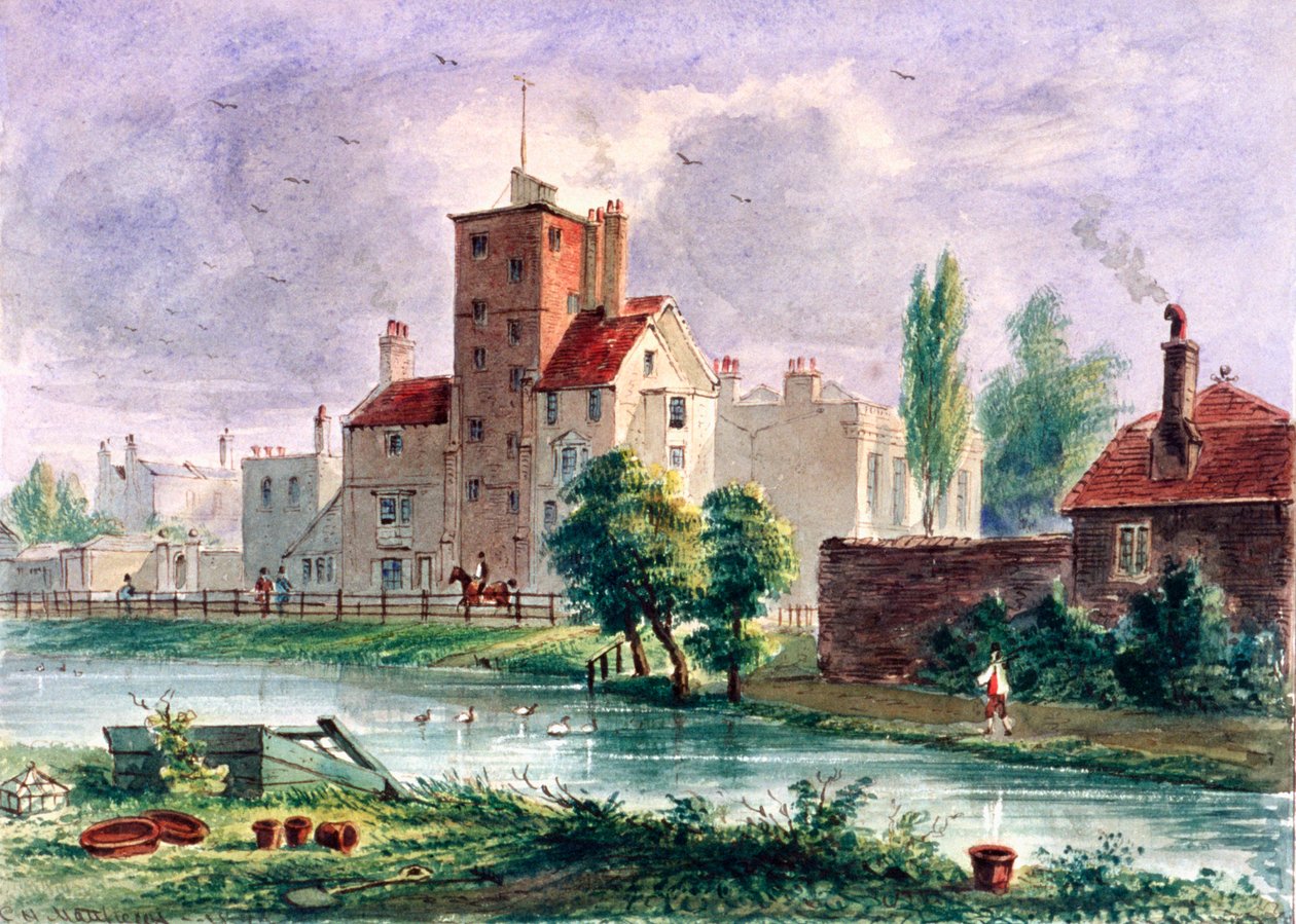 Casa Canonbury, Islington, Londres, 1835 de CH Matthews