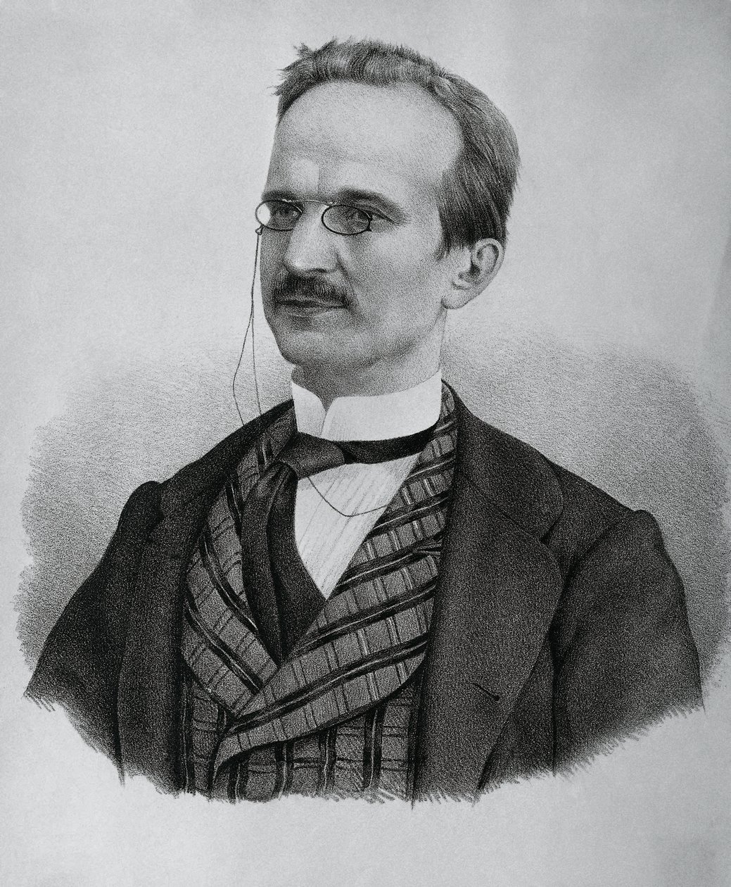 Retrato de Urbano Rattazzi (1808-1873), político italiano, litografía de J.B. and Brown J. Rowbotham