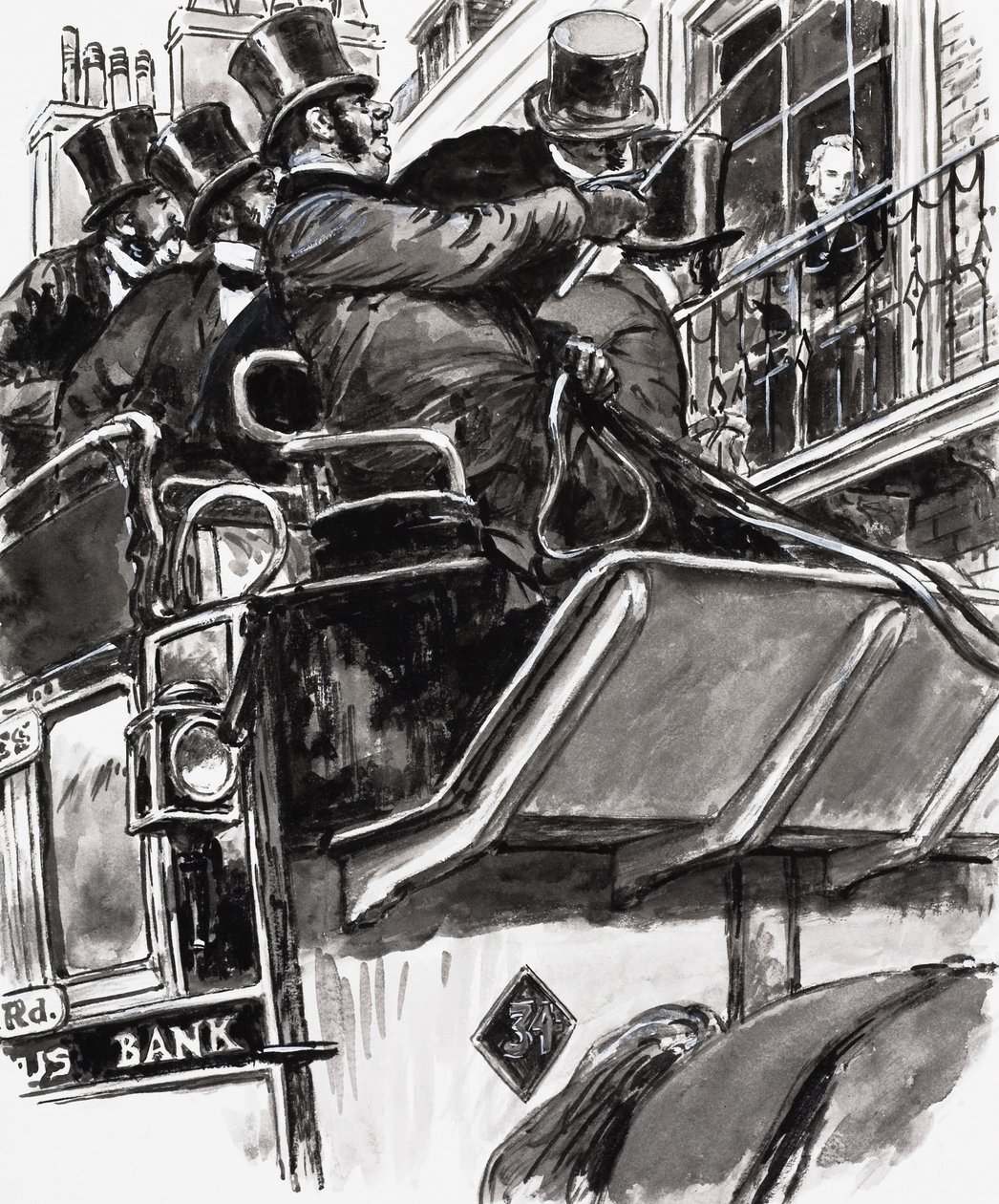Lord Palmerston (gouache sobre papel) de C.L. Doughty