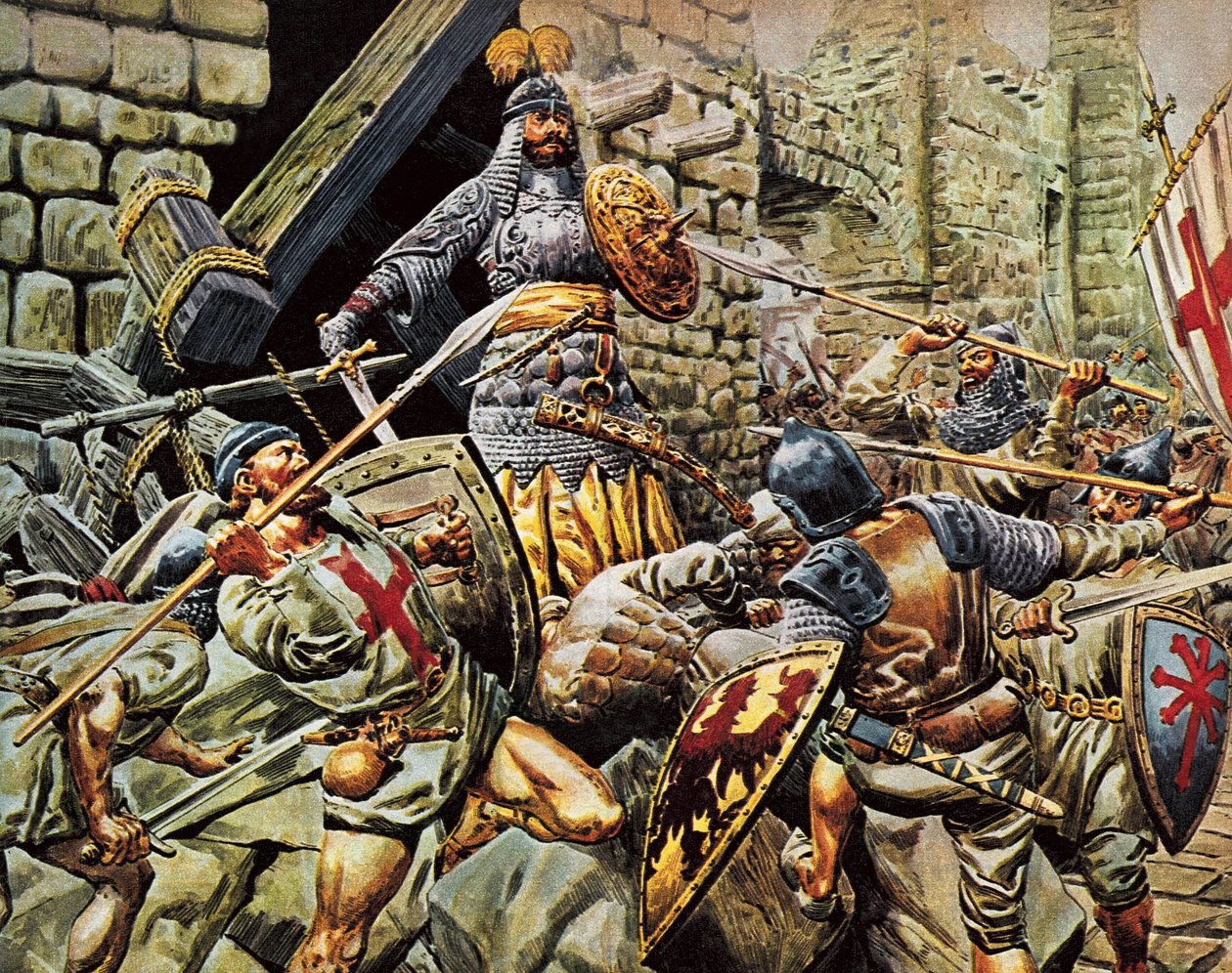 Musat en las murallas de Cagliari, capital de Cerdeña de C.L. Doughty