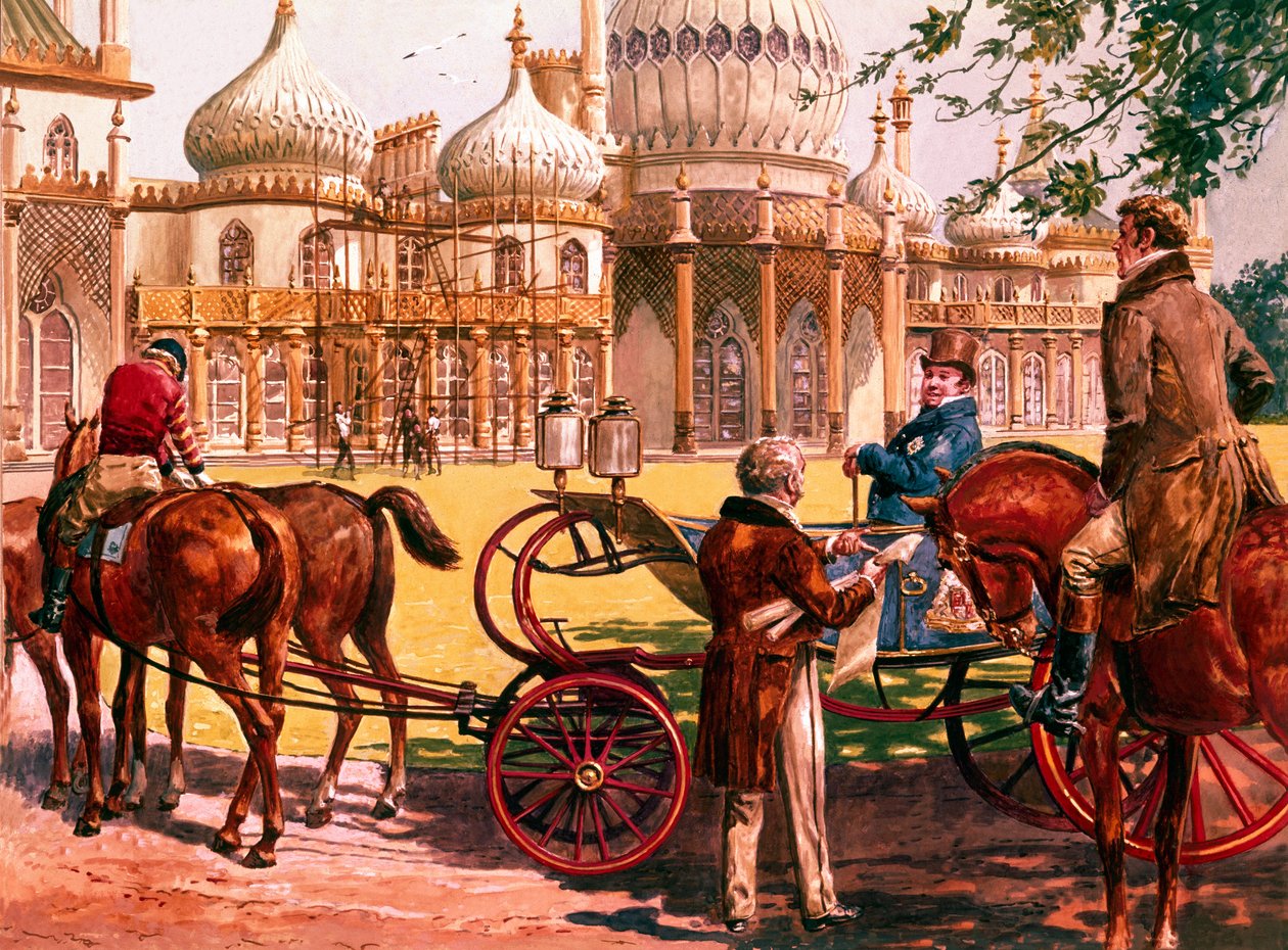 The Brighton Pavilion (gouache sobre papel) de C.L. Doughty