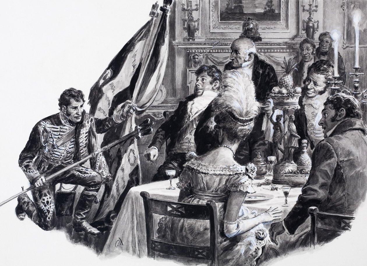 El triste y lamentable reinado de Jorge IV, de "A Pageant of Kings". de C.L. Doughty