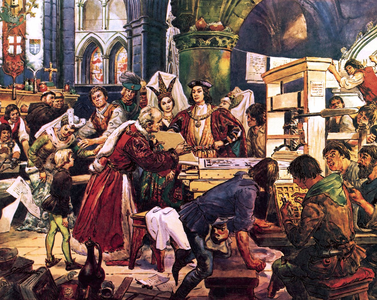 William Caxton: el primer impresor de Inglaterra de C.L. Doughty