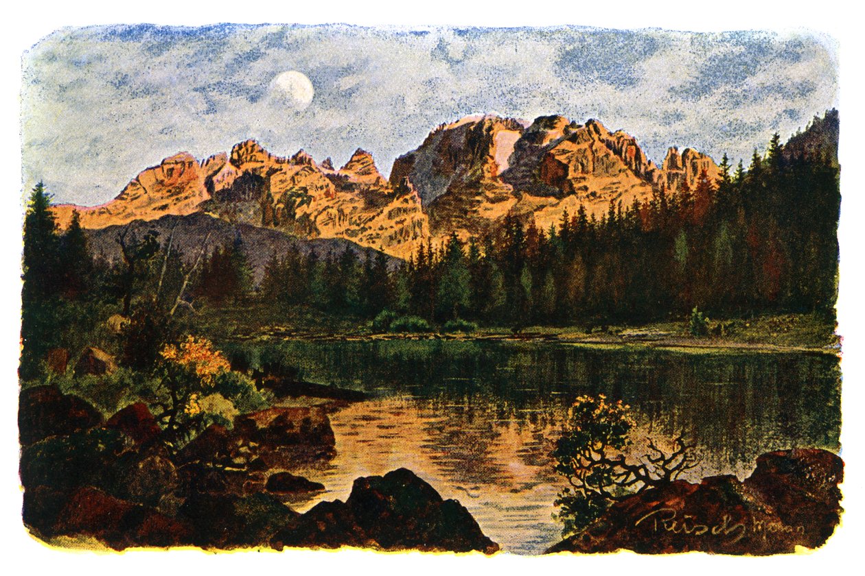 El grupo Brenta, 1901 de CM Reisch