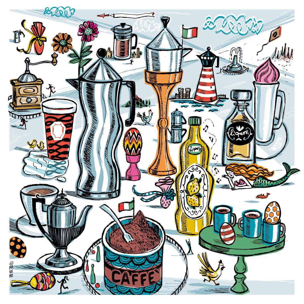 CAFÉ DE PASCUA de COSTANZA FAVERO