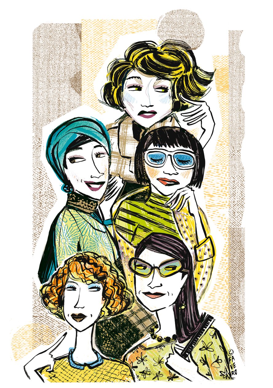 CINCO MUJERES de COSTANZA FAVERO