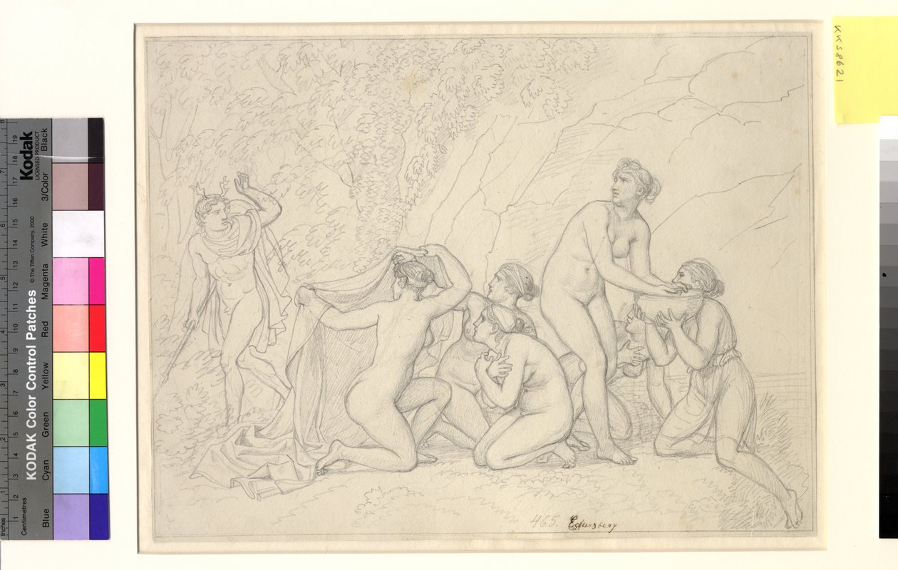 Diana y Acteón de Christoffer Wilhelm Eckersberg