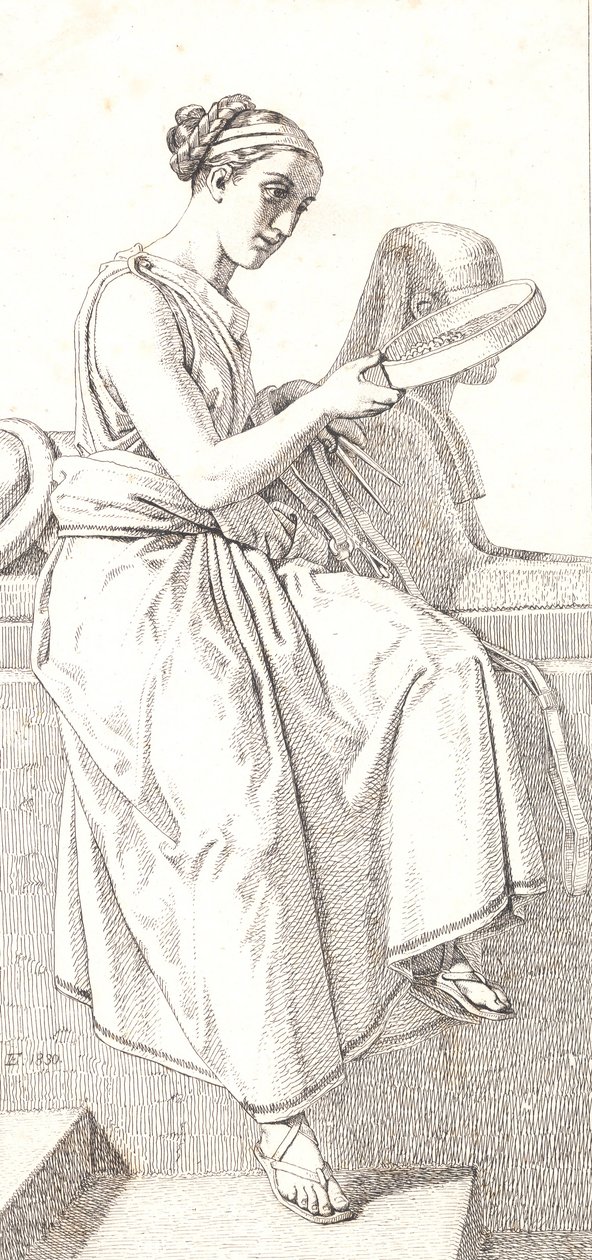 Fornuften. Figura alegórica de Christoffer Wilhelm Eckersberg