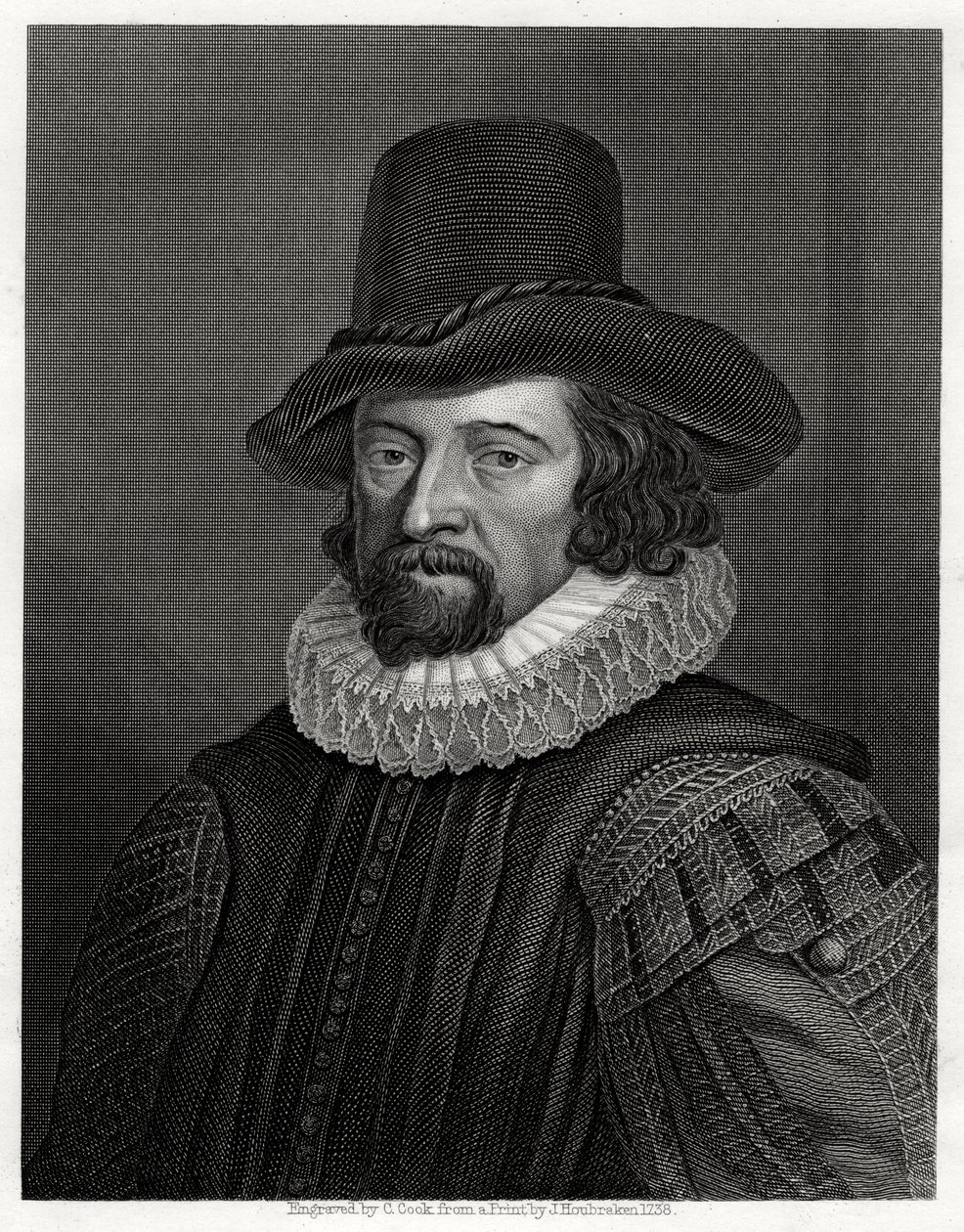 Francis Bacon, Vizconde de St Albans, filósofo, científico y estadista inglés de C. Cook