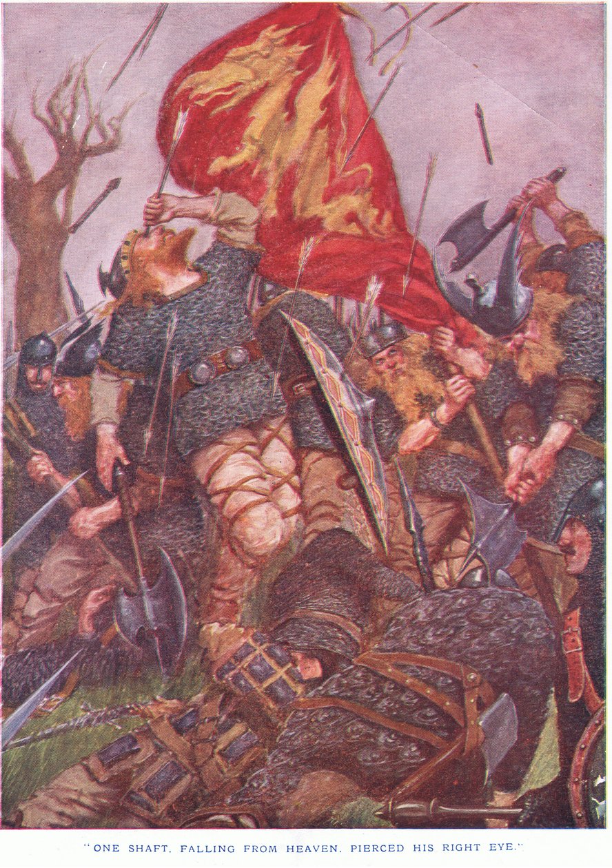La batalla de Hastings 1066 de C. Dudley Tennant