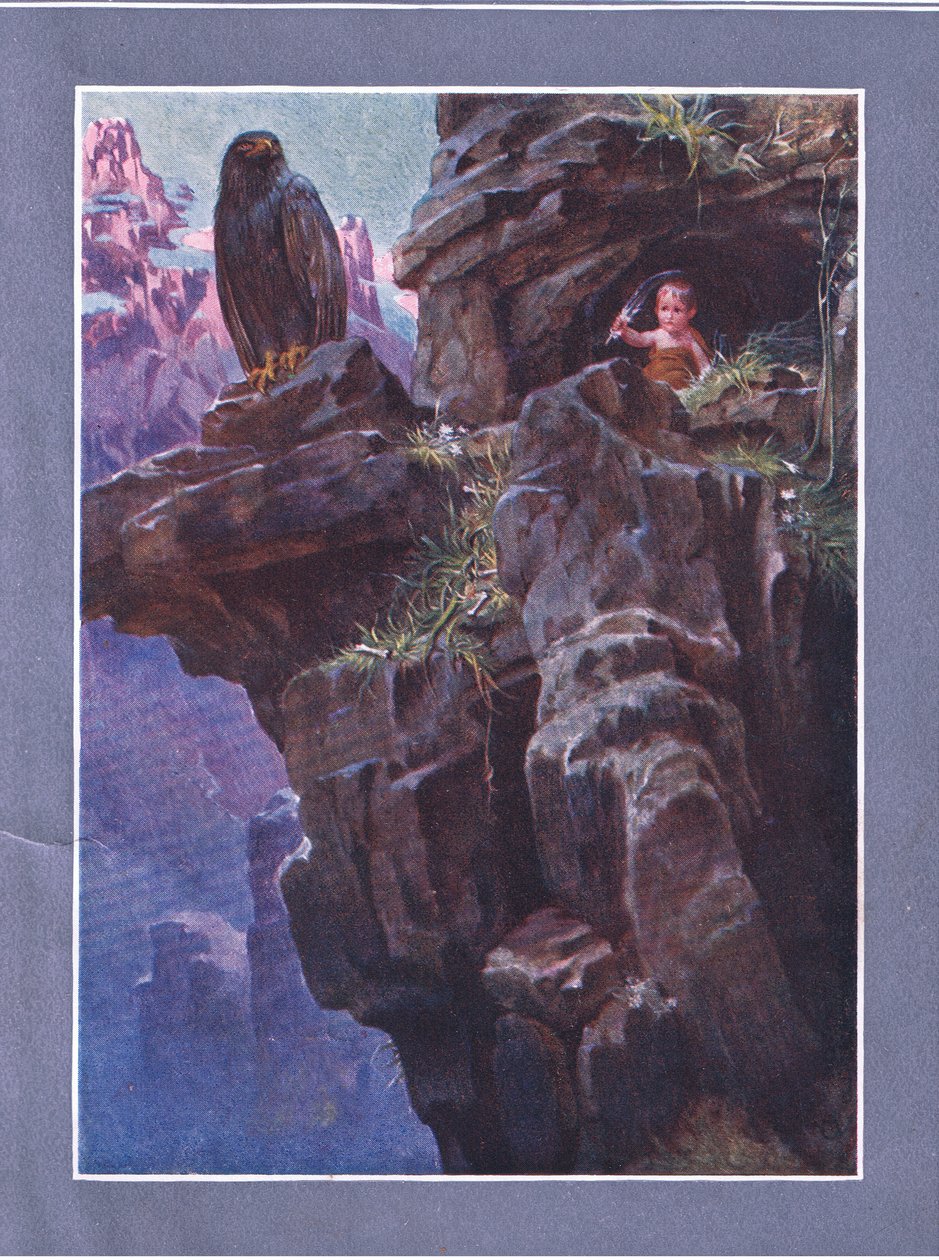 En medio de las alturas montañosas inaccesibles, de El Niño del Aire pub. por Duckworth de C. Wilhelm