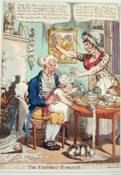 El querido del padre, publicado por Thomas Tegg de C. Williams