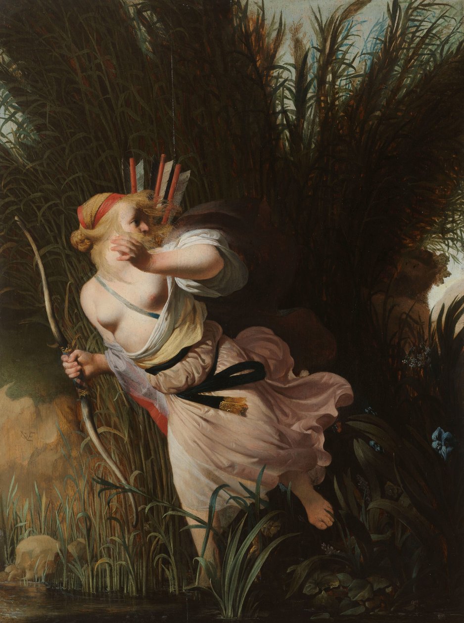 Pan y Syrinx de Cesar Boetius van Everdingen