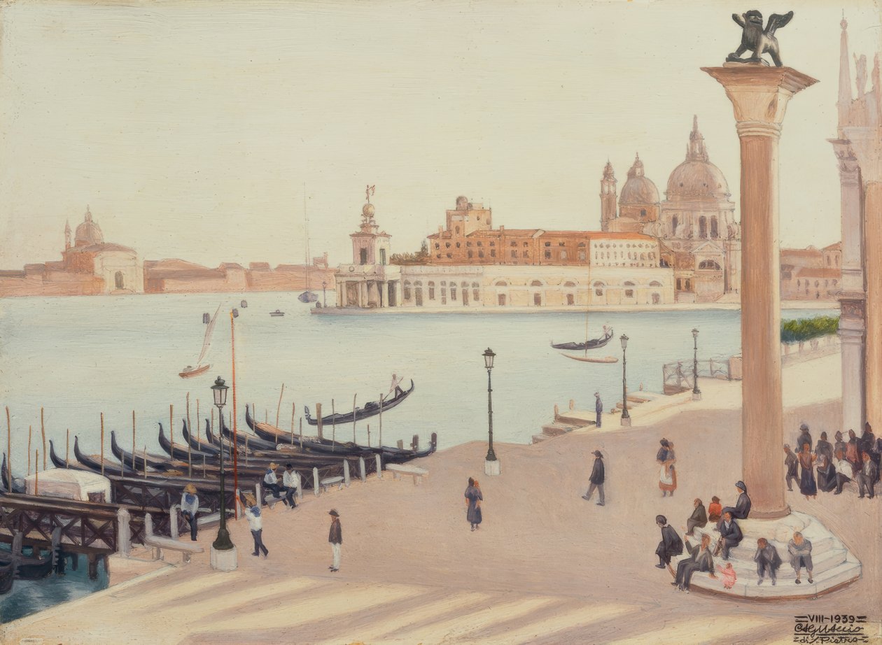 Atardecer desde la Loggia del Palacio Ducal de Cagnaccio di San Pietro