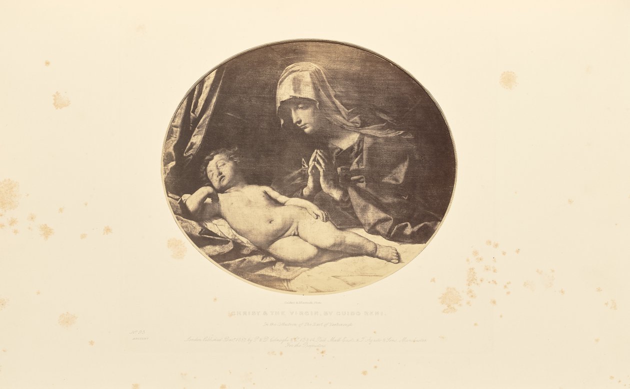 Cristo y la Virgen, de Guido Reni de Caldesi and Montecchi
