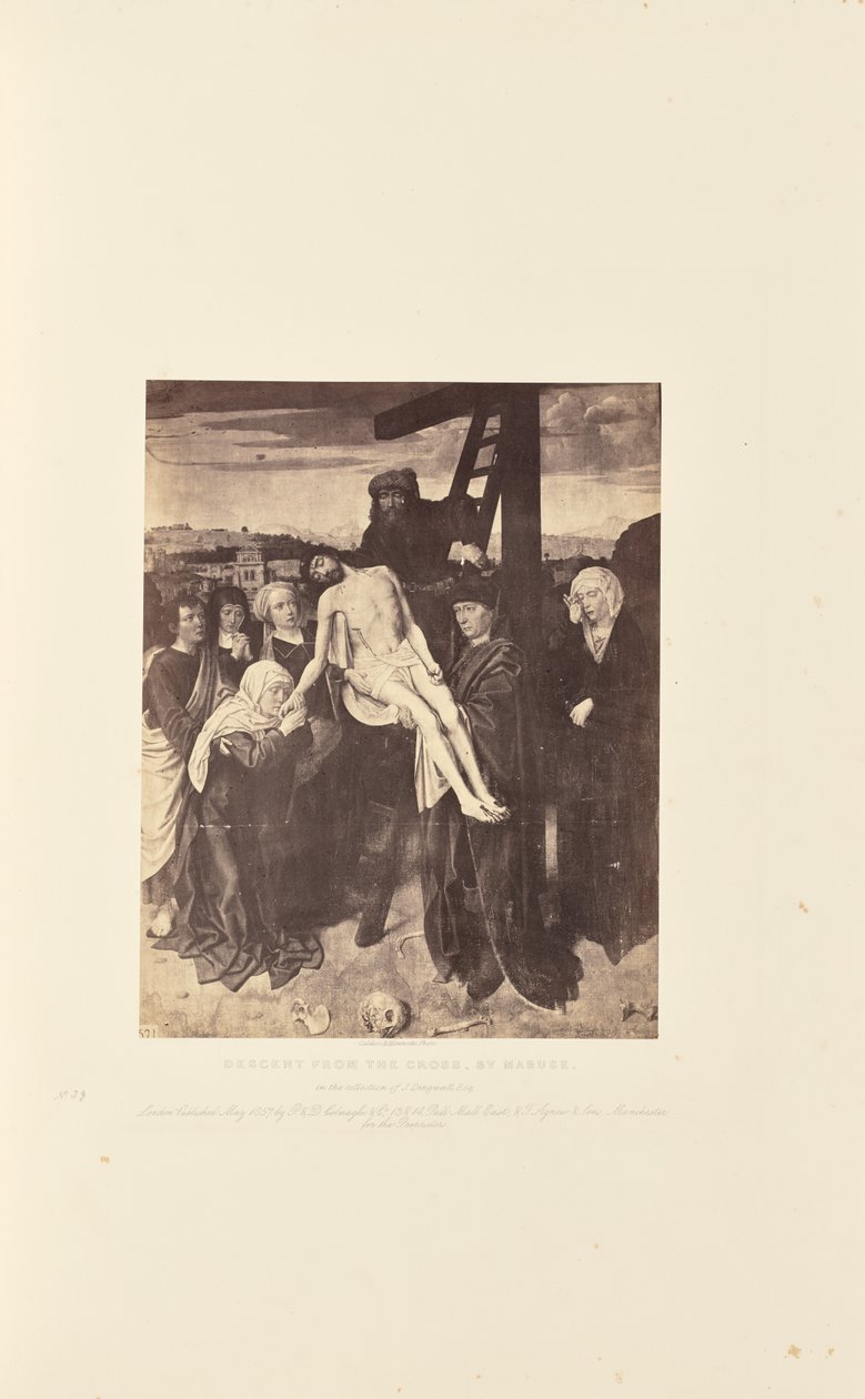 Descendimiento de la Cruz, por Mabuse de Caldesi and Montecchi